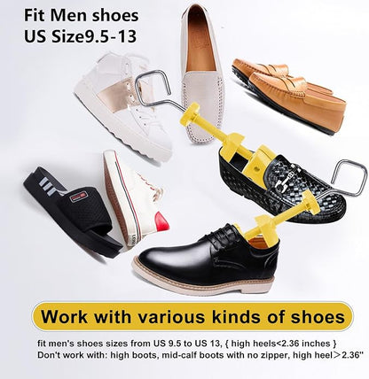 LANNEY Shoe Stretcher for Women & Men Wide Feet - Premium Shoe Expander Widener Stretch Length Width