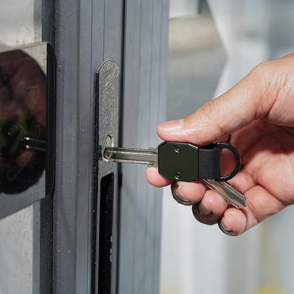 Metallic Key Organizer - Aluminum Key Organizer holder, Minimalist Innovative Keychain.