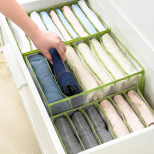 5PCS Wardrobe Clothes Organizer - Foldable Closet Drawer Organizer for Clothes, Portable Closet Organizers and Storage Bins, 
