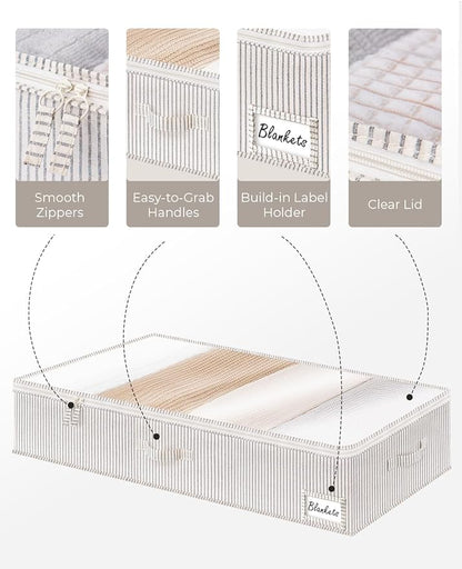 Underbed Storage Bins with Storage Bins