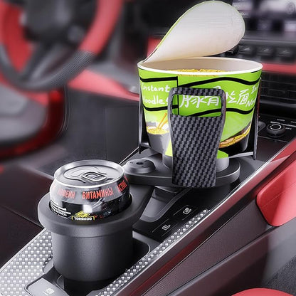 Adjustable Expandable Cup Holder for car Most Cars Trucks SUVs.-Car Cup Holder Expander fit cola Coffee Cups,2 in 1 cupholder