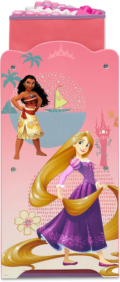 Delta Children Design & Store 6 Bin Toy Storage Organizer, Disney Princess