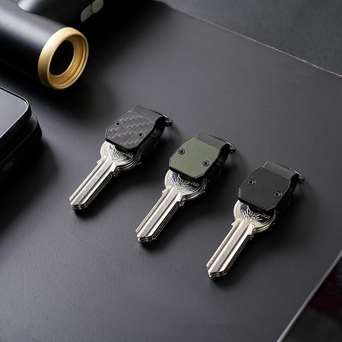 Metallic Key Organizer - Aluminum Key Organizer holder, Minimalist Innovative Keychain.