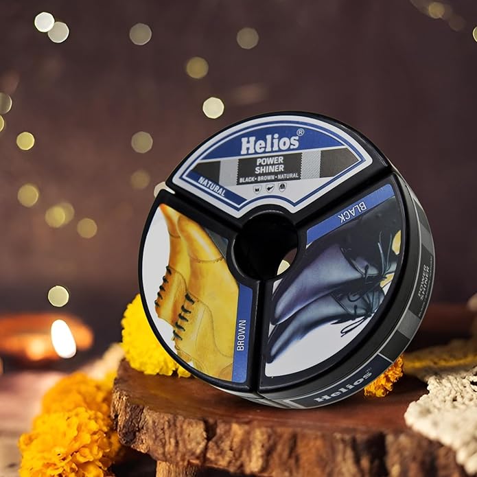 Helios Leather Power Shiner (Multicolour)