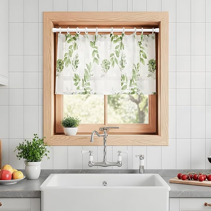 6pack White Tension Curtain Rod 16-26.9 inch Spring Tension Rod Curtain Rod Adjustable Spring Rod Extendable Tension Rod for 