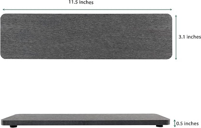 NiuYichee 2 Pcs Water Absorbing Stone Trays, Kitchen/Bathroom Sink Soap Dish, Diatomite Tray Used for Hand Soap & Cosmetic Bo