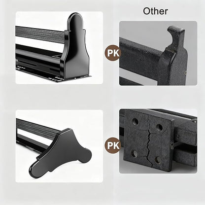 Extendable Pull-Out Closet Valet Rod, Pull Out Clothes Hanger Rail for Closet, Adjustable Pants Hanger Heavy Duty Steel Cloth