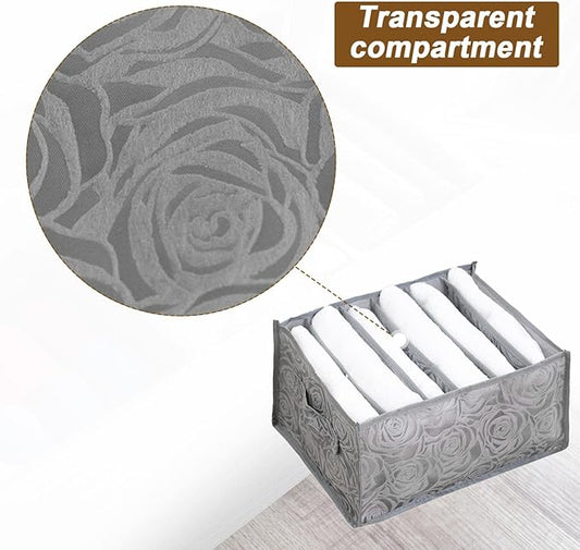 3PCS Wardrobe Clothes Organizer - Foldable Closet Drawer Organizer for Clothes, Portable Closet Organizers and Storage Bins, 