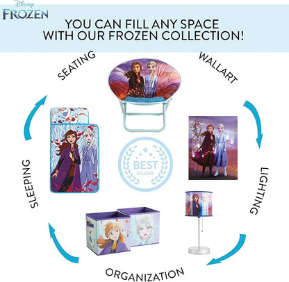 Polycanvas Disney Frozen 2 Collapsible Storage Cubes, Set of 2, 10"x10"