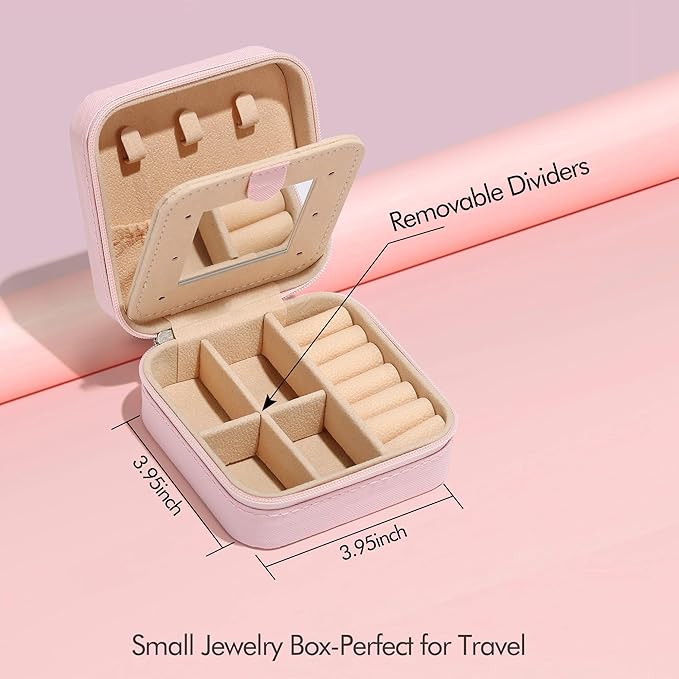 Parima Gifts for Friends Sister - Travel Must Have Jewelry Organizer Case Gift for Women Girls Jewelry Box | Graduation Gifts