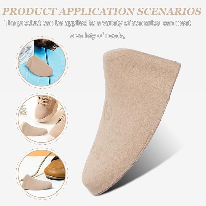 DECHOUS 20pcs Paper Shoe Tree Inserts - Kids Sneaker Shoe Shaper Stretcher Anti-crease Protector Boot Holder for Children Eur31-34