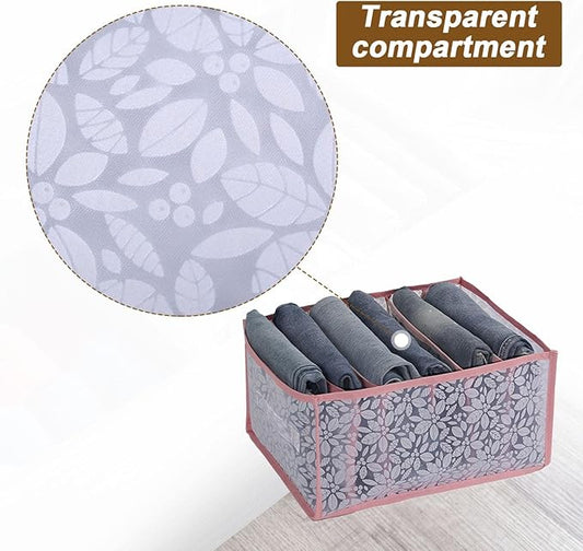 3PCS Wardrobe Clothes Organizer - Foldable Closet Drawer Organizer for Clothes, Portable Closet Organizers and Storage Bins, 