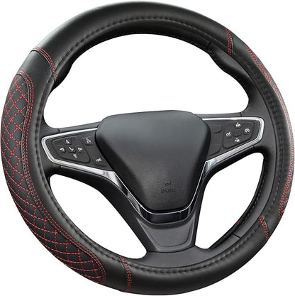 West Llama Customized Auto Car Steering Wheel Cover for Chevy Silverado,Tahoe,Equinox,Traverse,Trailblazer,Colorado (Diamond 
