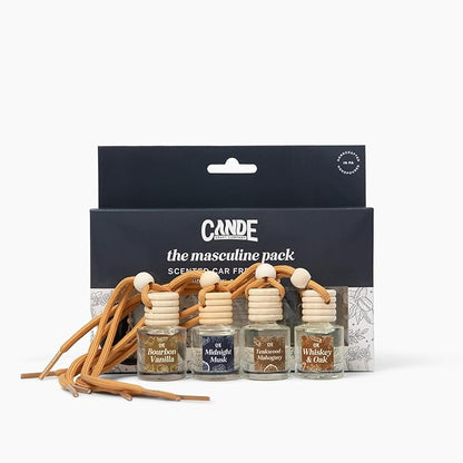 CE Craft Hanging Car Air Freshener – Fragrance Oil Diffuser with Essential Oils – Long-Lasting Aromatherapy Scents for Automo