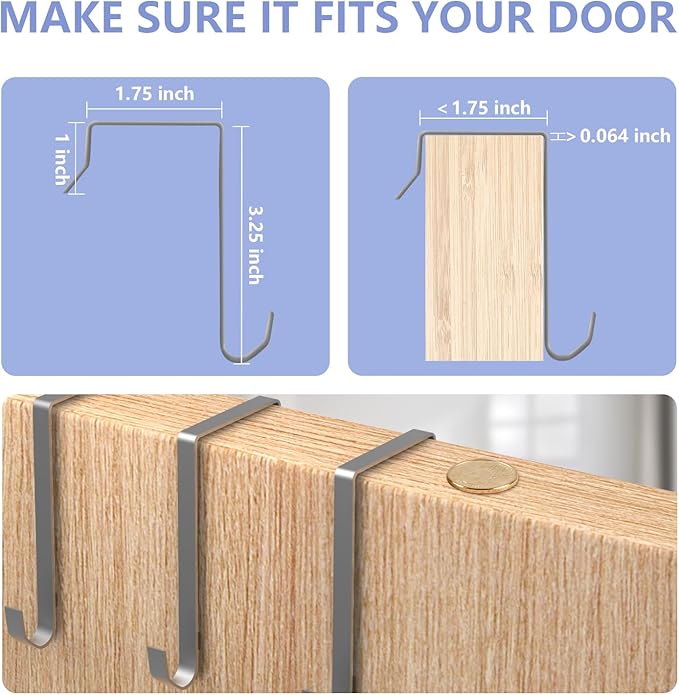 FENTEC 1 Pack Over-the-Door-Shoe-Organizers,Hanging Organizers with Large Pocket Shoe Holder Hanging Shoe Rack for Closet Sho