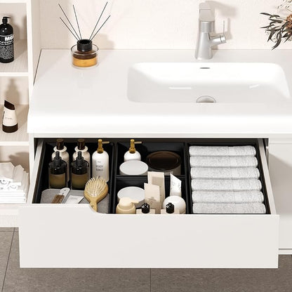 DIMJ Drawer Organizer Clothes Storage- 18 Pack Baby Dresser Organizer for Nursery, Foldable Closet Drawer Organizer Bins for 