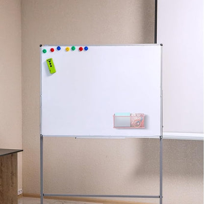 EASEPRES Magnetic Pencil Holder Set of 3 - Wire Mesh Storage Baskets Organizer with Strong Magnets - Perfect for Whiteboard, 