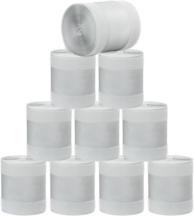 WILLBOND Carpet Cord Cover Cable Protector Floor Cover Cable Protector Management Only for Commercial Office Carpet(98.43 ft,Grey)