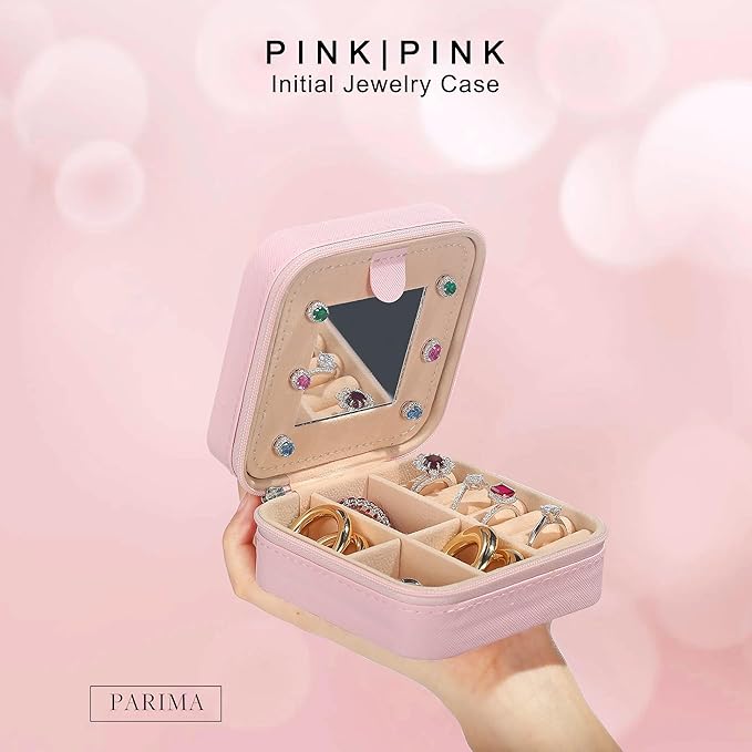 Parima Gifts for Friends Sister - Travel Must Have Jewelry Organizer Case Gift for Women Girls Jewelry Box | Graduation Gifts