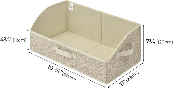 GRANNY SAYS Storage Baskets for Shelves, Closet Organizer Bin and Clothes Storage Bins, Trapezoid Storage Bins, Clothing Bins