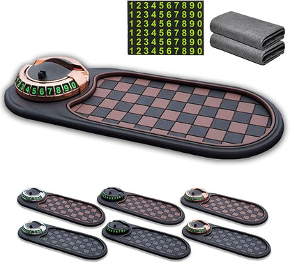RJDJ Multifunctional Car Anti-Slip Mat, 360° Rotatable 4-in-1 Mobile Phone Stand On-Board Anti-Slip Pad, Car Dashboard Suppor