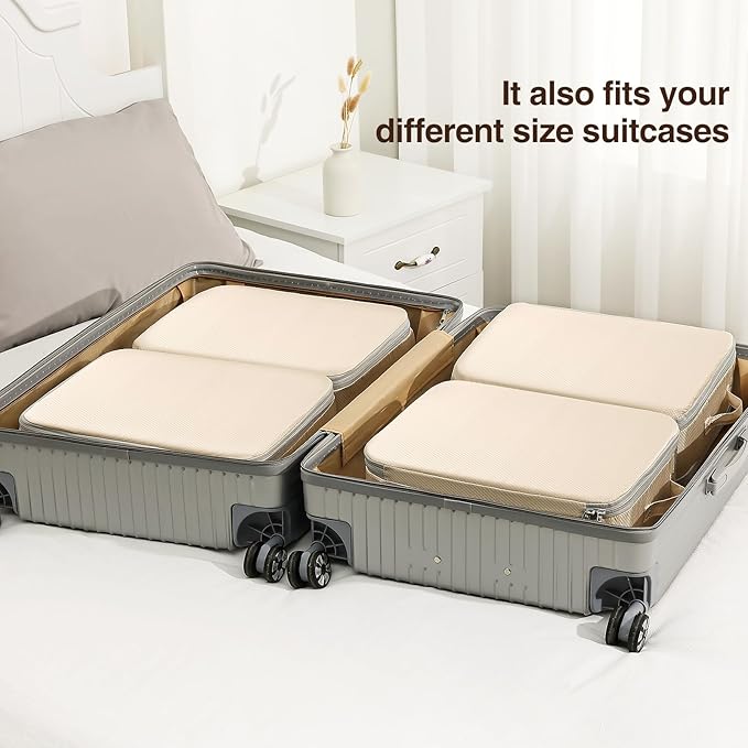 DIMJ Bundle of 12 Pack Drawer Organizer & 8 Pack Clothes Storage Bag