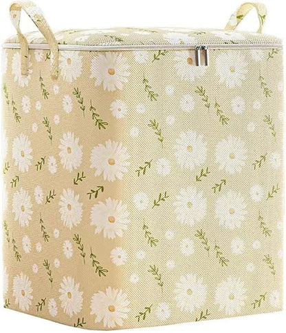 Clothes Storage Bag, Non-Woven Clothes Quilt Foldable Storage Bag, Multipurpose Large Capacity Lightweight Portable Wardrobe 