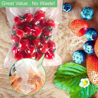 O2frepak 2Pack 11"x50' Rolls 4mil Vacuum Sealer Bags Rolls with BPA Free,Heavy Duty Vacuum Sealer Storage Bags Rolls,Cut to S