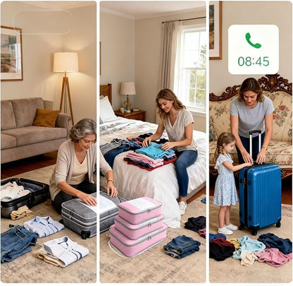 Packing Cubes for 26" Suitcase Travel Luggage Organizers - Travel Organizer Bags Luggage Clothes Accessories Storage Carry on