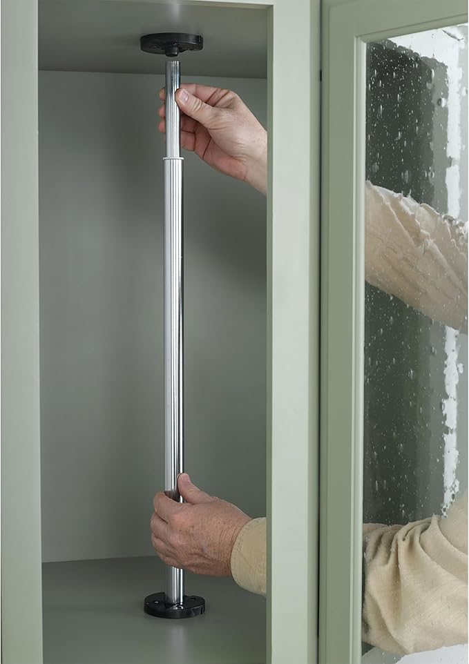 Rev-A-Shelf 2 Tier Full-Circle Lazy Susan for Corner Wall Base Cabinets 24" Double Shelf Swivel Kitchen Spice/Can Organizer, 