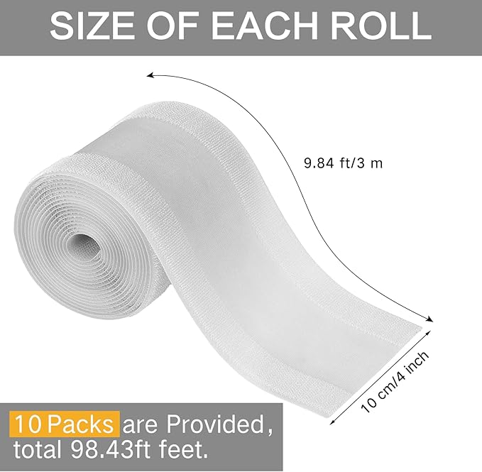 WILLBOND Carpet Cord Cover Cable Protector Floor Cover Cable Protector Management Only for Commercial Office Carpet(98.43 ft,Grey)