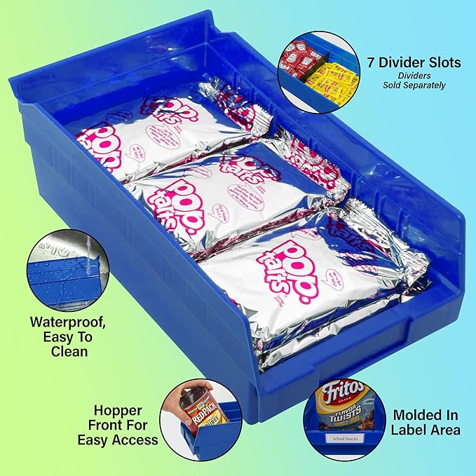 Akro-Mils 30130 Plastic Organizer and Storage Bins & 30120 Plastic Organizer and Storage Bins for Refrigerator, Kitchen & 401