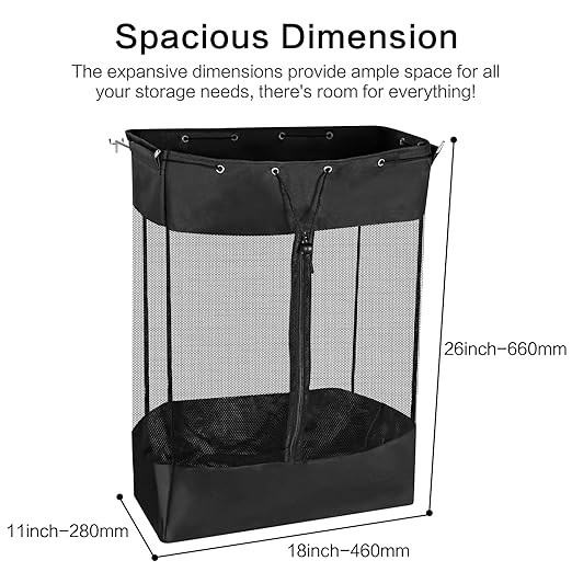 Pegboard Baskets,Pegboard Wall Organizer with Take and Go Design,Extra Large (26*18*11 Inches) Mesh Peg Board Organizer Acces