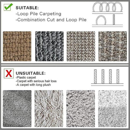 WILLBOND Carpet Cord Cover Cable Protector Floor Cover Cable Protector Management Only for Commercial Office Carpet(98.43 ft,Khaki)
