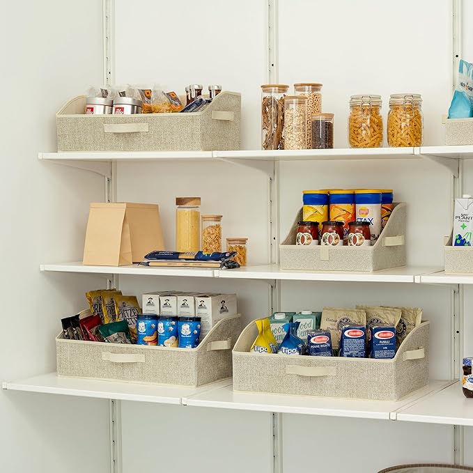 GRANNY SAYS Storage Baskets for Shelves, Closet Organizer Bin and Clothes Storage Bins, Trapezoid Storage Bins, Clothing Bins