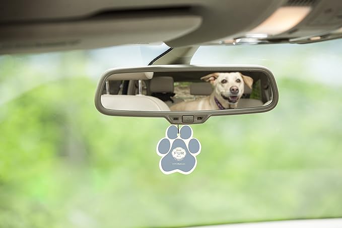 One Fur All Pet House Car Air Freshener - Sunwashed Cotton Pack of 4 - Non-toxic Car Air Freshener - Pet-Friendly Air Freshen
