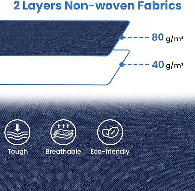 Fab totes Storage Bags,Clothes Blanket Storage Bins Foldable Closet Organizers with Reinforced Handle for Home Dorm Storage a