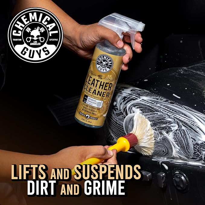 Chemical Guys HOL_113 Leather Lovers Kit for Leather Car Interiors, Furniture, Apparel, Shoes, Sneakers, Boots (Works on Natu