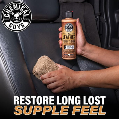 Chemical Guys HOL_113 Leather Lovers Kit for Leather Car Interiors, Furniture, Apparel, Shoes, Sneakers, Boots (Works on Natu
