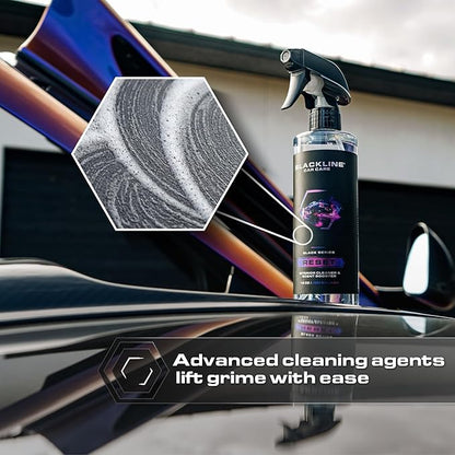 Blackline Luxury Scented Interior Cleaner Reset Deep Cleans & Deodorizes All Surfaces, pH-Neutral High-Foam Formula, Long-Las
