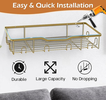 KEETDY Metal Hat Organizer for Baseball Caps Wall Hat Rack Fit 48 Caps Holder, 2 Packs Sturdy Wall Mounted Hat Storage Organi