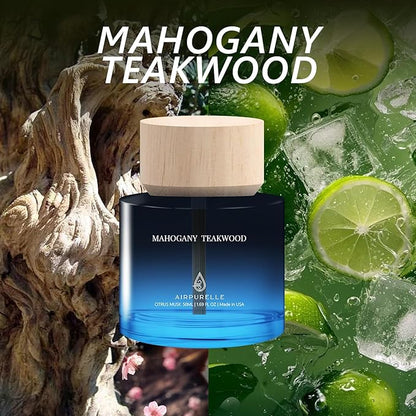 Car Air Freshener 50ML (1.7 FL OZ) Car Air Fresheners Perfume - Mahogany Teakwood Fragrance Oil Air Diffuser for Car, 180+ da