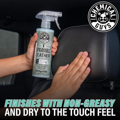 Chemical Guys HOL_113 Leather Lovers Kit for Leather Car Interiors, Furniture, Apparel, Shoes, Sneakers, Boots (Works on Natu