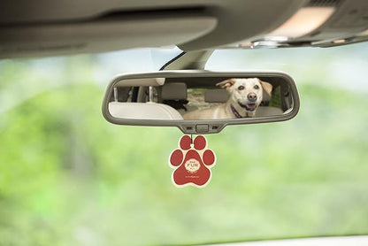 One Fur All Pet Car Air Freshener - Holidays Pack of 4 - Non-Toxic & Pet-Friendly Odor Eliminator For Small Spaces
