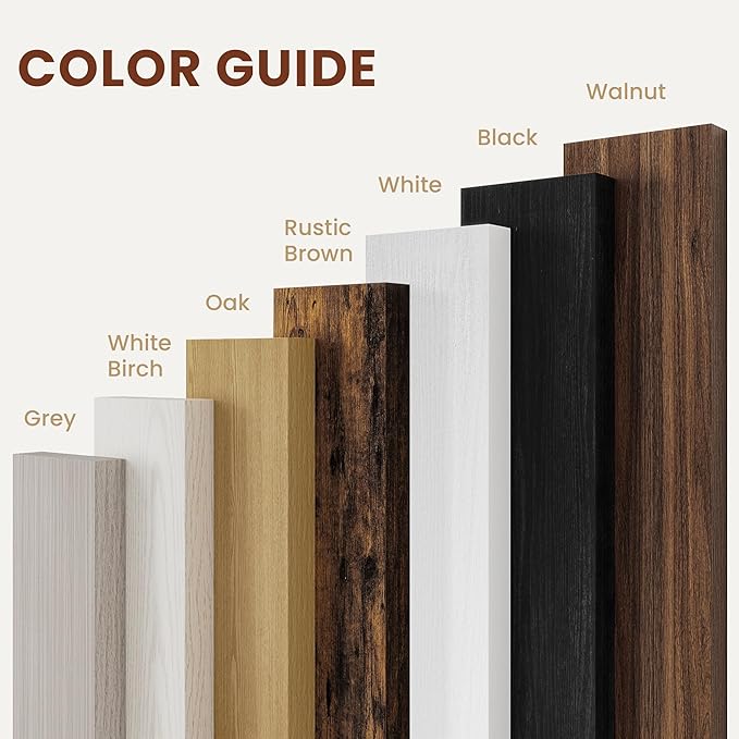 Vivelove Black Floating Shelves 16 Inches Wide, 12" Deep Wall Shelves for Bedroom, Bathroom, Living Room, Kitchen, Office, Ru