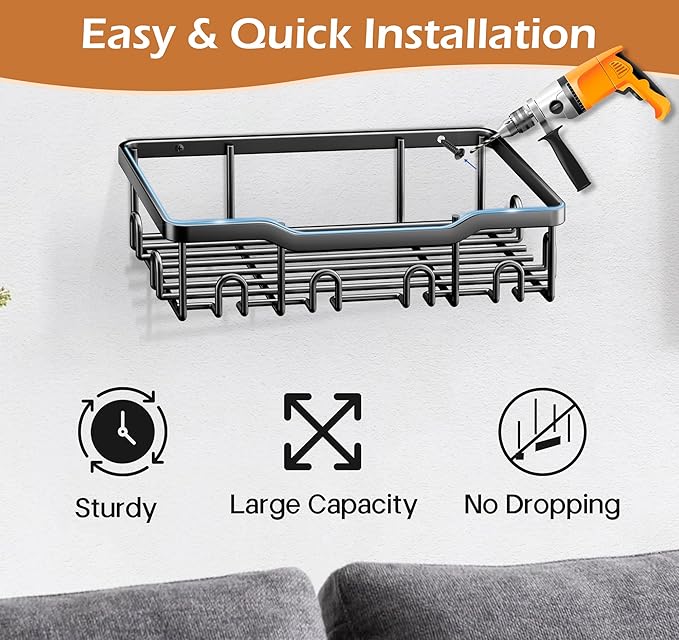 KEETDY Metal Hat Racks for Baseball Caps Wall Hat Organizer Fit 24 Caps Holder, 2 Packs Sturdy Wall Mounted Hat Storage Organ