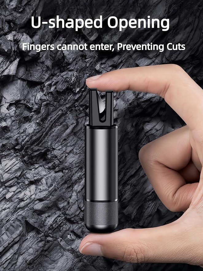 Car Safety Hammer Glass Breaker, Seatbelt Cutter, Under Water Window Breaker, Emergency Escape Tool, Car Accessories, Silver&