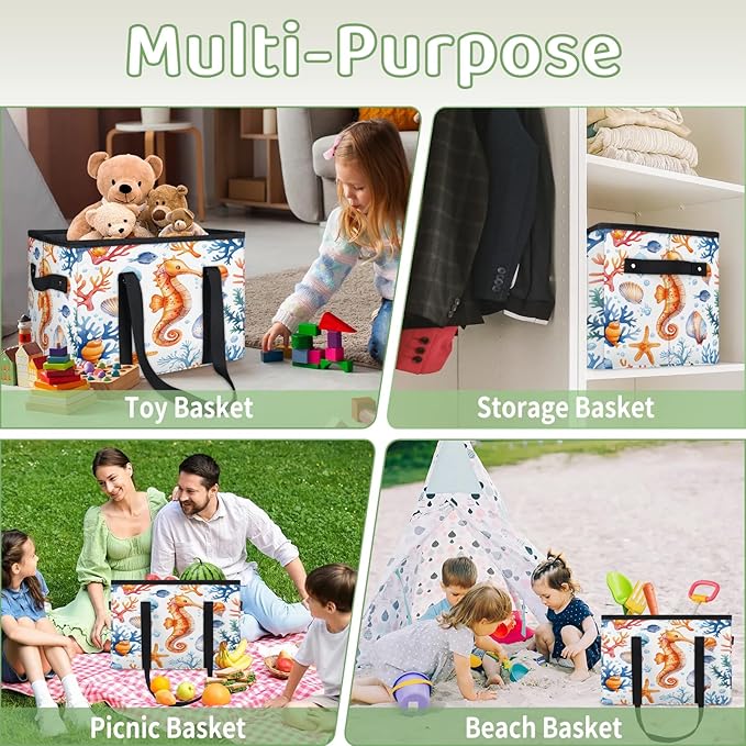 Reusable Grocery Bag, Foldable Large Shopping Tote Bag for Groceries Kitchen Picnic Car Trunk