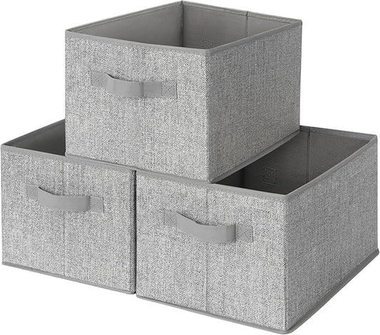 GRANNY SAYS Storage Baskets for Shelves, Closet Storage Bins with Handles, Fabric Organizers and Storage Bins, Storage Boxes 