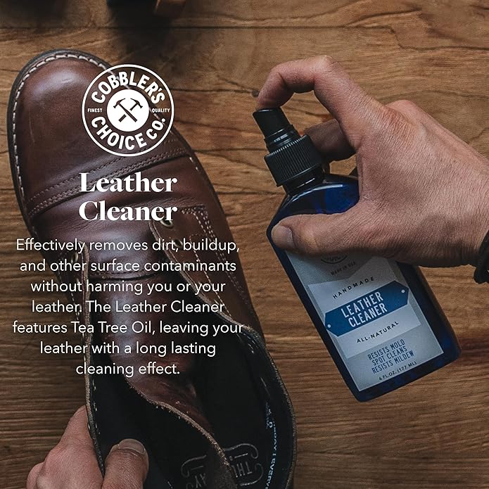 Cobbler's Choice Leather Cleaner & Conditioner Duo
